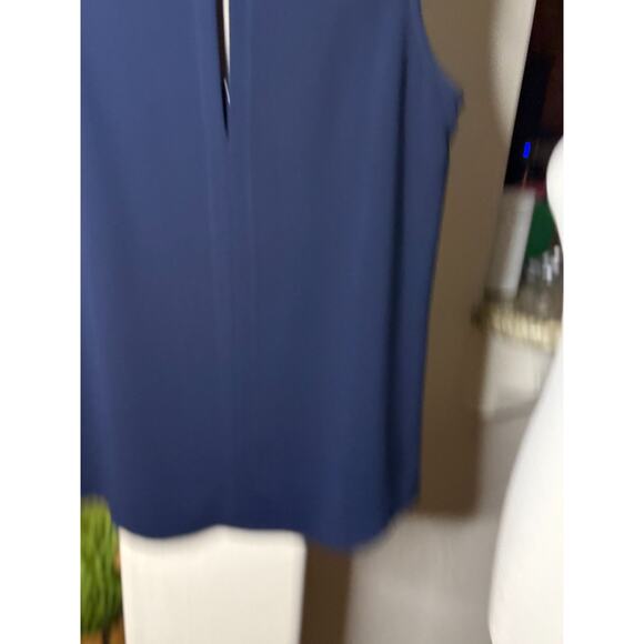 Trina Turk Banning Sleeveless Tank Top ZIP front size Small Petite - Picture 5 of 6